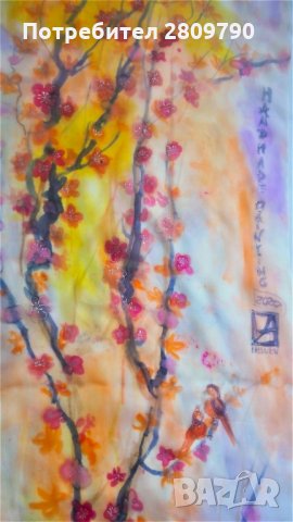 Sakura Blossoms / Цветущая Сакура / Цъфти Сакура / Sakura-Blüten, снимка 16 - Шалове - 32854478