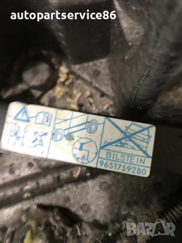 Комплект крик за повдигане за Peugeot 407 (2005) 9651759280, снимка 3 - Части - 53732753