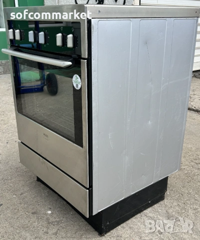 Готварска печка Electrolux инокс с гаранция, снимка 6 - Печки, фурни - 53607694