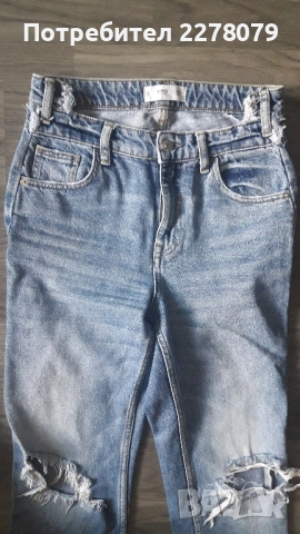 Дамски дънки MNG с висока талия, снимка 4 - Дънки - 51623918