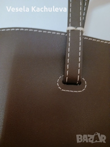 Продавам нова, луксозна, шоколадово кафява чанта , снимка 2 - Чанти - 51927004