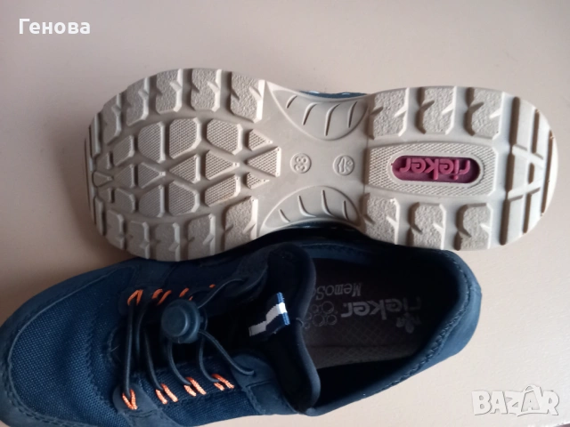 Rieker Сникърси Тъмносин цвят, снимка 7 - Маратонки - 53153735