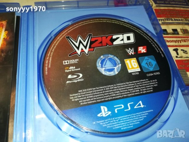 SONY PS4 GAME W2K20 0610251324, снимка 6 - Игри за PlayStation - 51960980