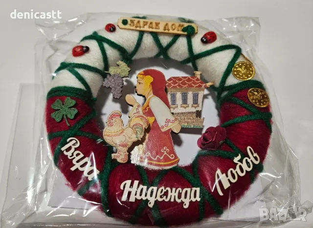 Рингове /мартеници /магнити/народни мотиви, снимка 3 - Декорация за дома - 48917503