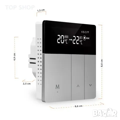 WiFi интелигентен термостат Smart thermostat TH213- W, снимка 9 - Бойлери - 49251666