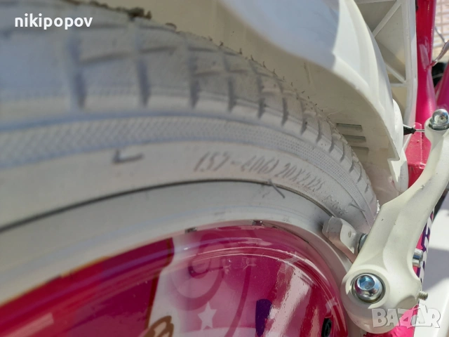 CARRERA Велосипед 20" LINDA розов, снимка 9 - Велосипеди - 53773241