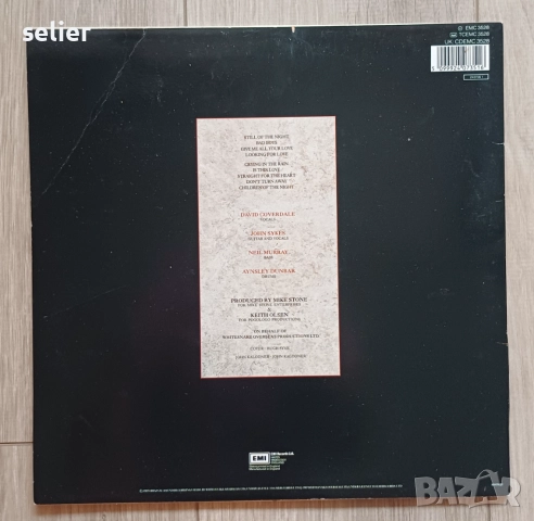 Whitesnake ‎– 1987 Издание 🇬🇧 UK 1987г Състояние на винила:едната страна е VG++,другата е VG+ Съст, снимка 2 - Грамофонни плочи - 51608272