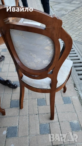 Трапезна маса със 6 броя столове , снимка 6 - Маси - 53839521