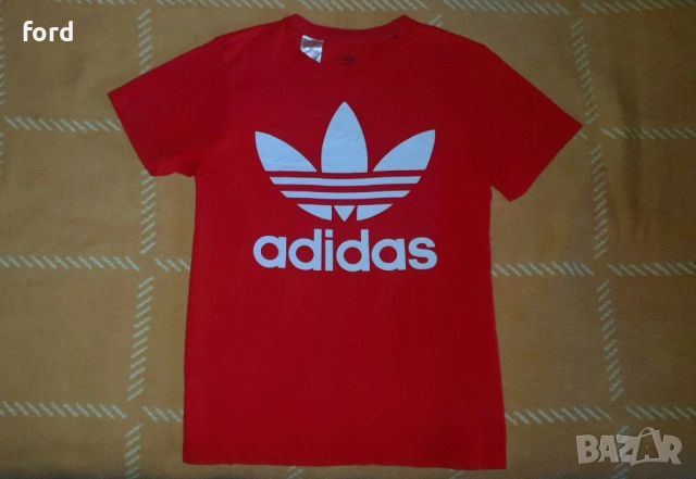 Зимен суитчер adidas green / тениска adidas originals RED , снимка 9 - Суичъри - 48175515