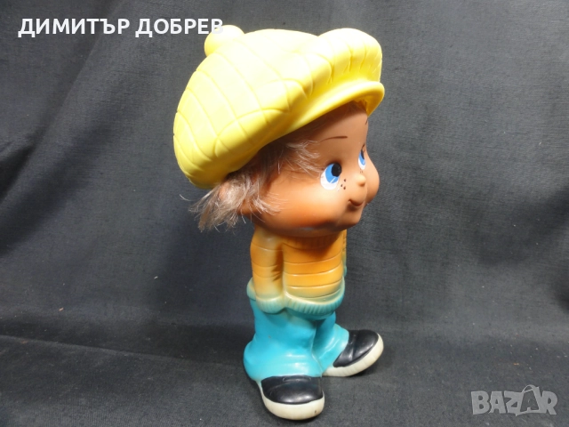 СТАРА РЕТРО СОЦ ГУМЕНА ИГРАЧКА КУКЛА ХУЛИГАНА ЧОЧКО, снимка 3 - Колекции - 52047938