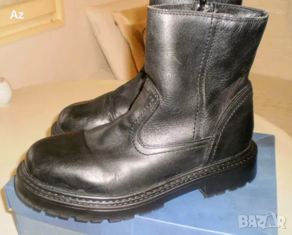 Зимни боти от естествена кожа 