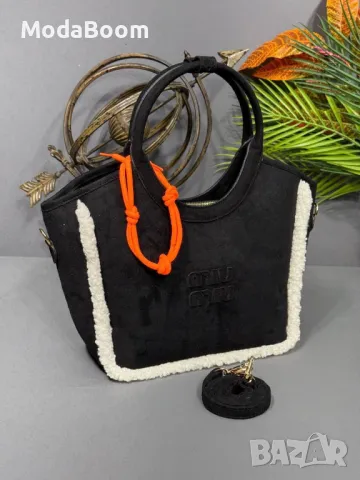 Miu Miu черна дамска чанта 