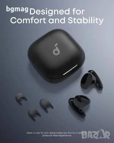 Anker Soundcore Liberty Buds TWS Semi-In-Ear безжични Bluetooth слушалки, снимка 8 - Безжични слушалки - 56062603
