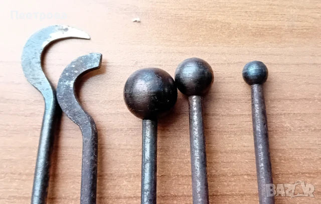 Стари инструменти за работа с глина, кожа или метал., снимка 2 - Антикварни и старинни предмети - 51336948