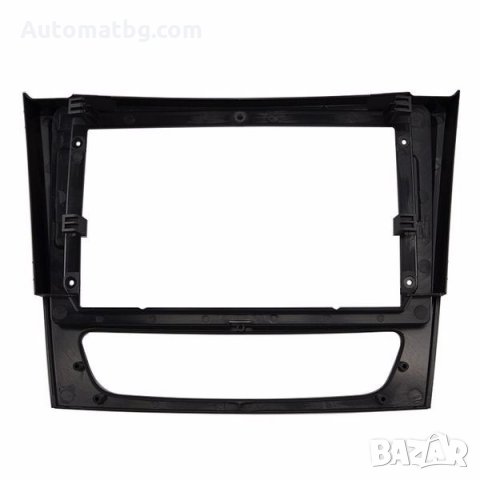 Адапторна радио рамка Automat, За Mercedes Benz E-CLass W211, CLS-Class C219, 2001-2009г, Черна