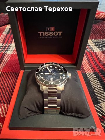 Продавам нов мъжки часовник” TISSOT Seastar”Автомат, снимка 14 - Мъжки - 38881697
