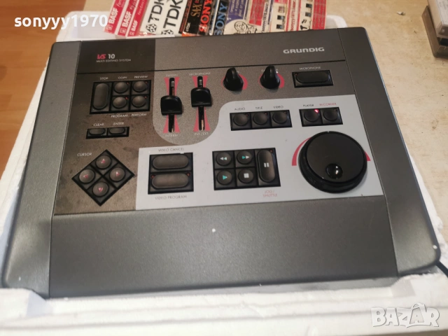 GRUNDIG VS10 MULTI EDITING SYSTEM-ВНОС GERMANY 0803261704LCHERY1, снимка 5 - Ресийвъри, усилватели, смесителни пултове - 53756843