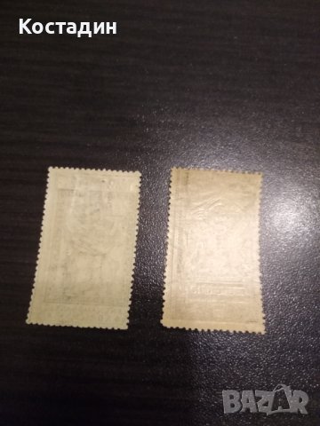 Пощенска марка 2бр Италия 1921, снимка 3 - Филателия - 42665401