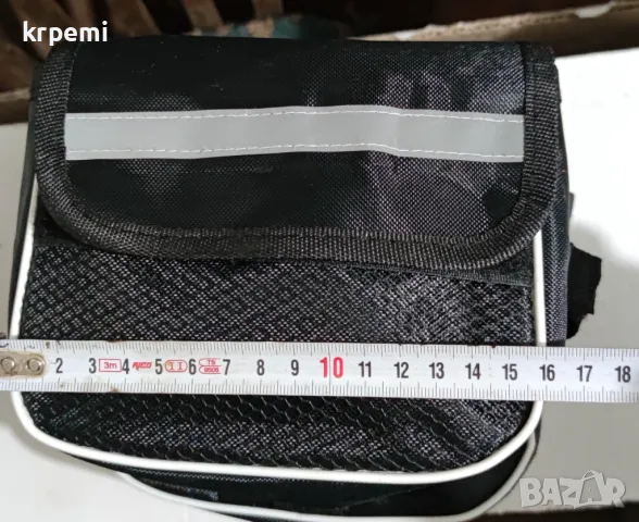 Двойна чанта за рамка на велосипед, снимка 7 - Аксесоари за велосипеди - 40419866