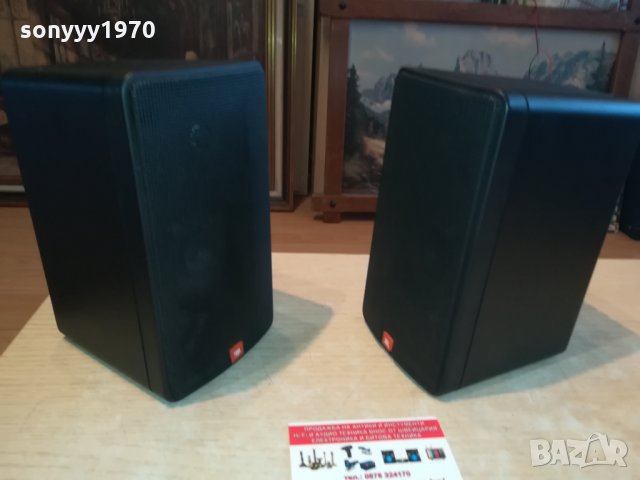 jbl-2бр тонколони 19х12х11см-внос германия, снимка 3 - Тонколони - 35911809