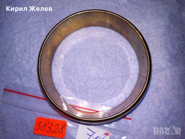 ПРЕКРАСНА ФЛОРАЛНА БРОНЗИРАНА ВИНТИДЖ - АРТ СТИЛ ГРИВНА 38328, снимка 4 - Гривни - 41191869