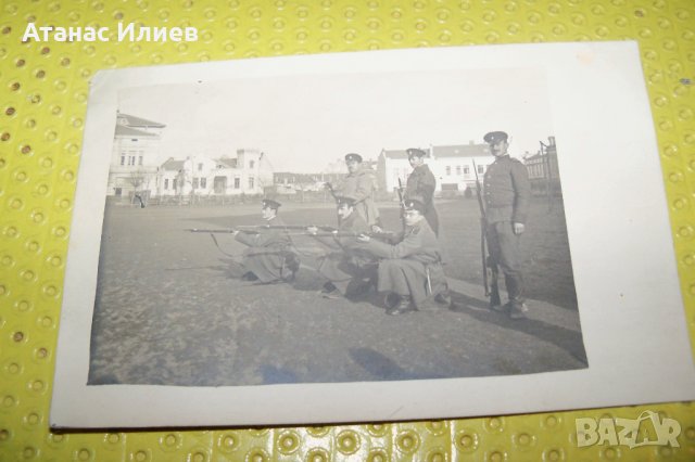 Стара картичка, военна тематика, без надписи, снимка 2 - Други ценни предмети - 34620232