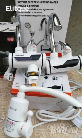 Смесител за вода с нагревател за мигновено загряване – 3000W 🚰, снимка 5 - Други стоки за дома - 53216662