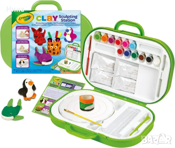 Креативен арт творчески комплект CRAYOLA с глина, снимка 7 - Рисуване и оцветяване - 49324647