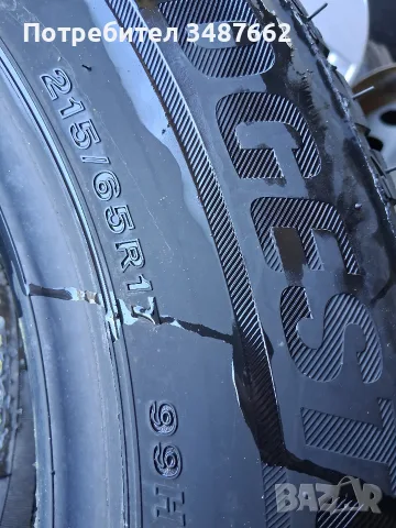 215 65 17 Bridgestone 4броя зимни , снимка 7 - Гуми и джанти - 56246317