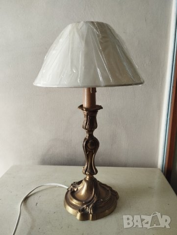 Барокова настолна лампа, снимка 1 - Настолни лампи - 42213622