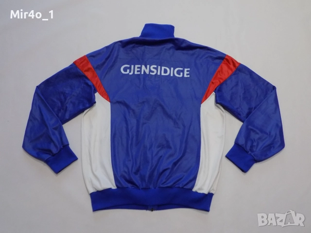 горнище adidas vintage retro адидас худи яке суичър блуза фанела екип футболно мъжко оригинално L, снимка 2 - Спортни дрехи, екипи - 47779509