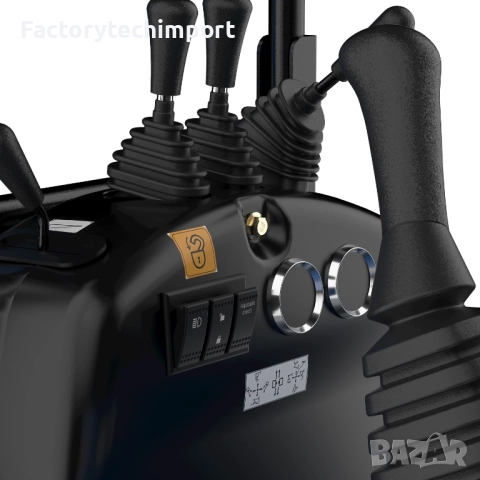 Мини багер RIPPA R10 ECO – 978 кг (дизел - 1 цилиндър) 7.5kW– 1.83 м копаене, снимка 15 - Индустриална техника - 52720375