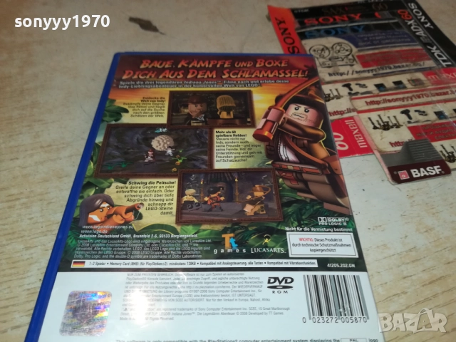 SONY PS2 GAME-INDIANA JONES 2611251337, снимка 5 - Игри за PlayStation - 52548011