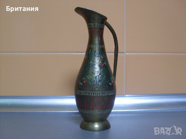 Бронзов съд- кана, снимка 2 - Антикварни и старинни предмети - 52938936