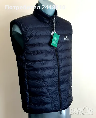Emporio Armani EA7 Down Vest Mens Size M 2бр НОВО!  ОРИГИНАЛ Мъжки Пухени Елеци!, снимка 10 - Якета - 55650347