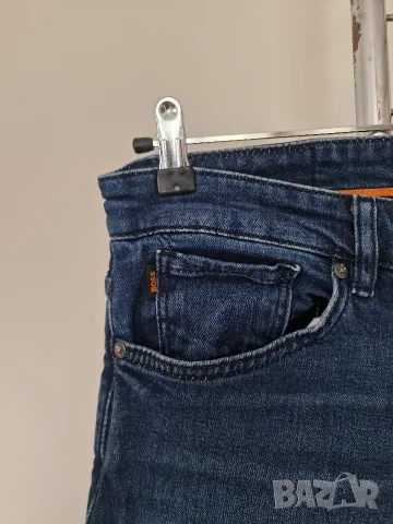 Страхотни мъжки дънки HUGO BOSS размер 32 / 36 , слим фит , снимка 4 - Дънки - 56124191