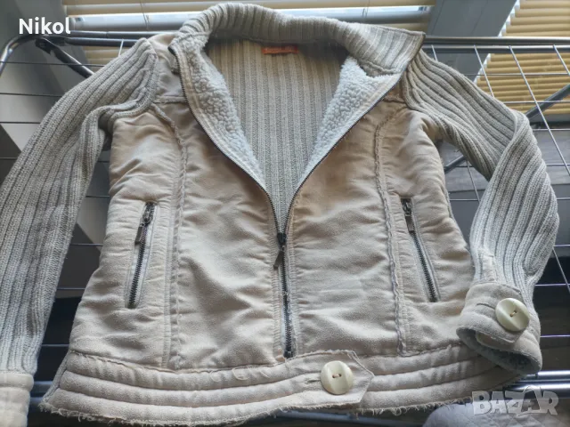 Жилетка/Яке с каракул, снимка 2 - Якета - 50084881