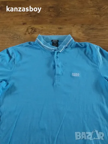 Hugo Boss Men's Paddy Polo Shirt - страхотна мъжка тениска M, снимка 3 - Тениски - 47539381