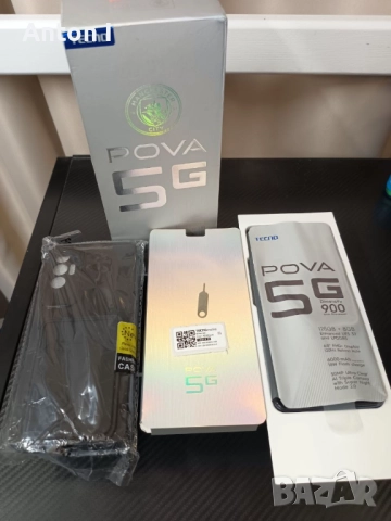 Tecno Pova 5G IPS 6.9 120Hz Dimensity 900 6 nm, снимка 3 - Телефони с две сим карти - 52516203