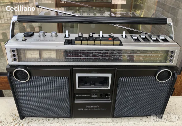 
Panasonic RS-4350LJ 

Matsushita Electric – японски радиокасетофон от края на 70-те години. 