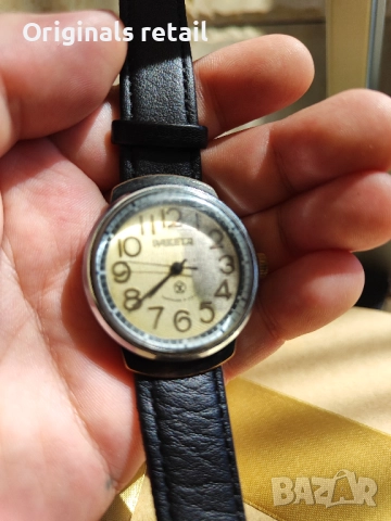 Винтидж Raketa от СССР – работещ механичен часовник, снимка 11 - Мъжки - 51545048
