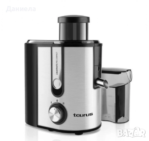 Сокоизстисквачка Taurus LIQUAFRUITS PRO COMPACT – 600W, , снимка 2 - Сокоизстисквачки и цитрус преси - 51525530