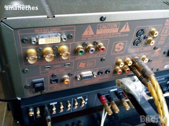 DENON DVD-A11,безупречен,, снимка 4 - Ресийвъри, усилватели, смесителни пултове - 40723708