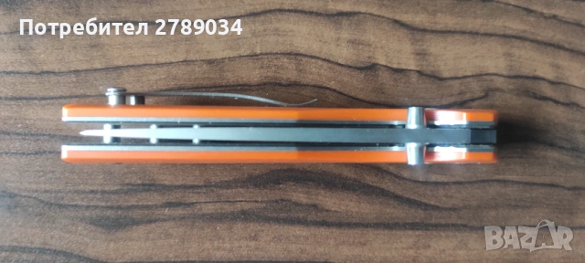 сгъваем нож реплика на Shirogorov Tabargan, снимка 4 - Ножове - 53540723