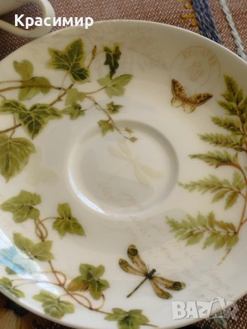 🌿🦋чаша за еспресо, снимка 4 - Чаши - 50588729