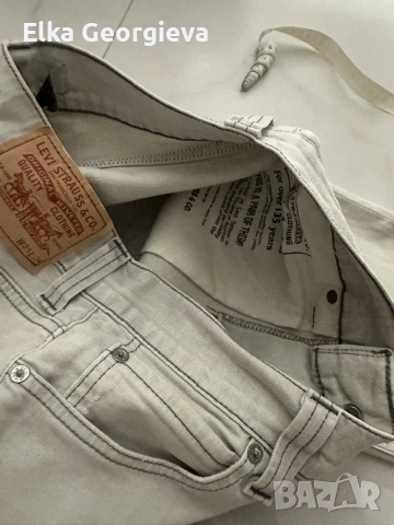 Оригинални мъжки дънки Levi’s модел 511, снимка 5 - Дънки - 55771191