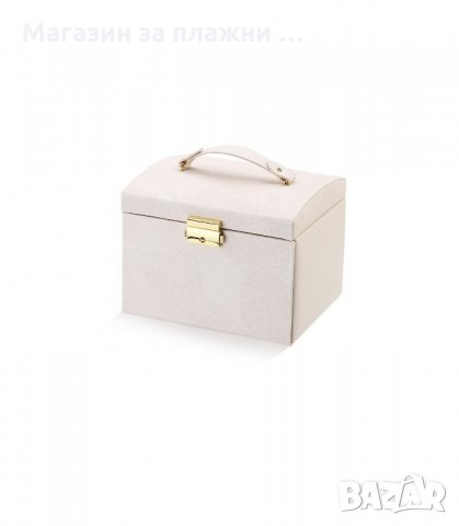 КУТИЯ ЗА БИЖУТА С ОТДЕЛЕНИЯ ЗА ПРЪСТЕНИ И ОБЕЦИ, МОДЕЛ 2756, снимка 6 - Други - 34191376