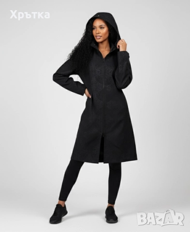 Lululemon Apres Yoga - Оригинално дамско софтшел яке размер 4 / XS, снимка 4 - Якета - 51608376