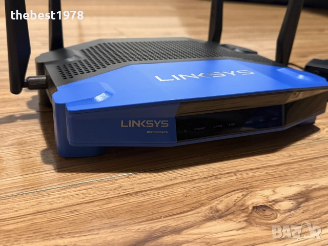 Рутер Linksys WRT 3200ACM Dual-band, снимка 2 - Рутери - 53385234