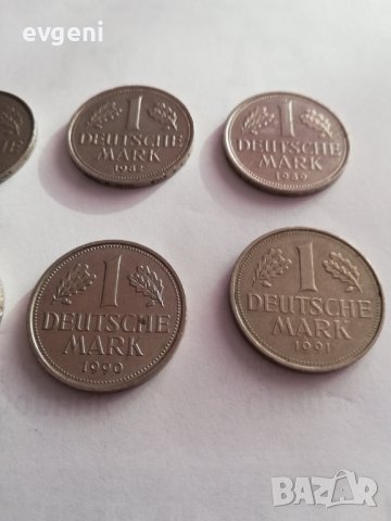 лот монети от една дойче марка, снимка 3 - Нумизматика и бонистика - 42125350